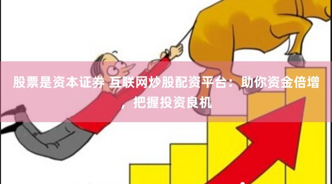 股票是资本证券 互联网炒股配资平台：助你资金倍增，把握投资良机